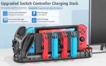 Podstawka ładująca Switch/OLED do kontrolerów Joy-Con i Pro