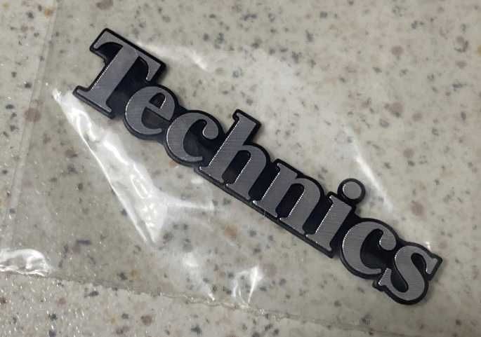 NOWE klejane logo Technics 2 sztuki