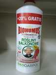 Biohumus Extra rośliny balkonowe