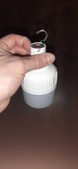 Аккумуляторная лампа на 80w (3 режима яркости и возможность зарядки)