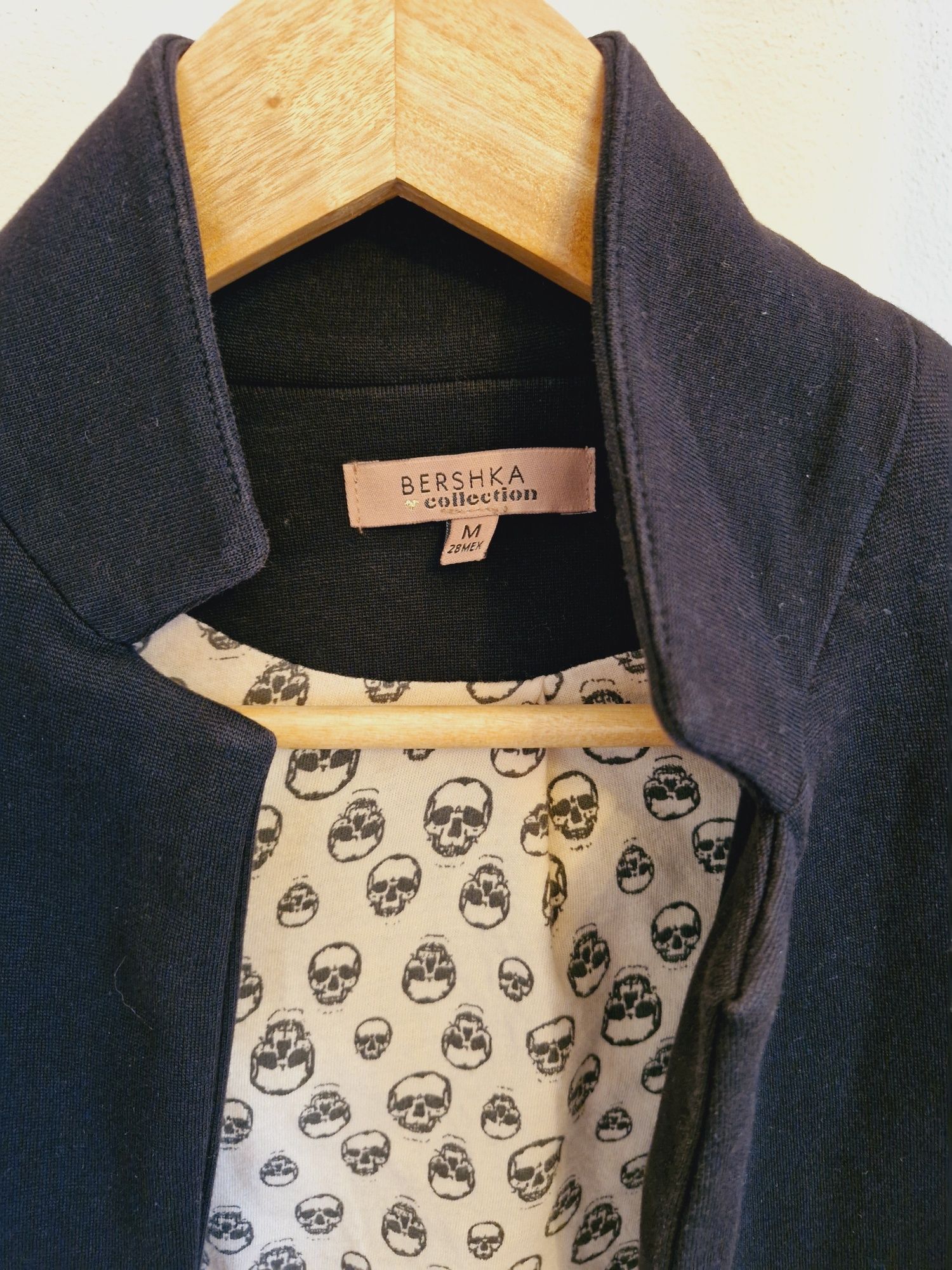 Blazer curto preto