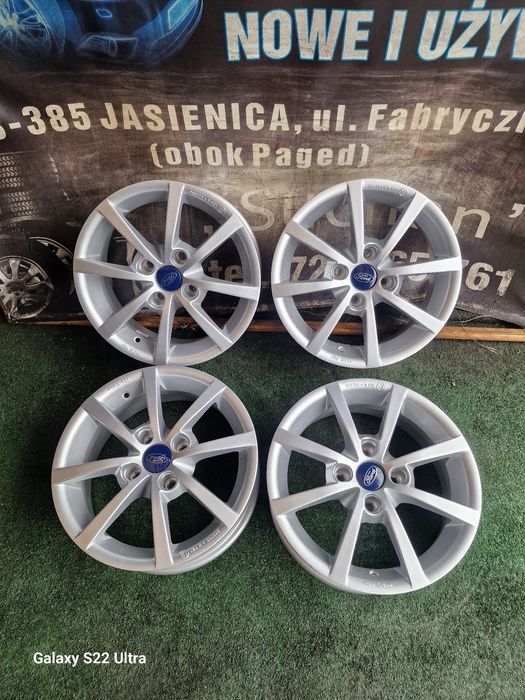 Alufelgi 15 4×108 Ford Fokus Fiesta B-max Ka Puma Fusion Nowe!!!