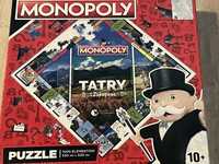 NOWE Puzzle 1000 el. Monopoly Tatry i Zakopane