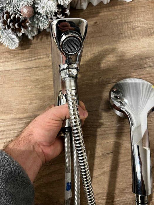 Змішувач для ванни Hansgrohe, на борт ванни з перемикачем на душ