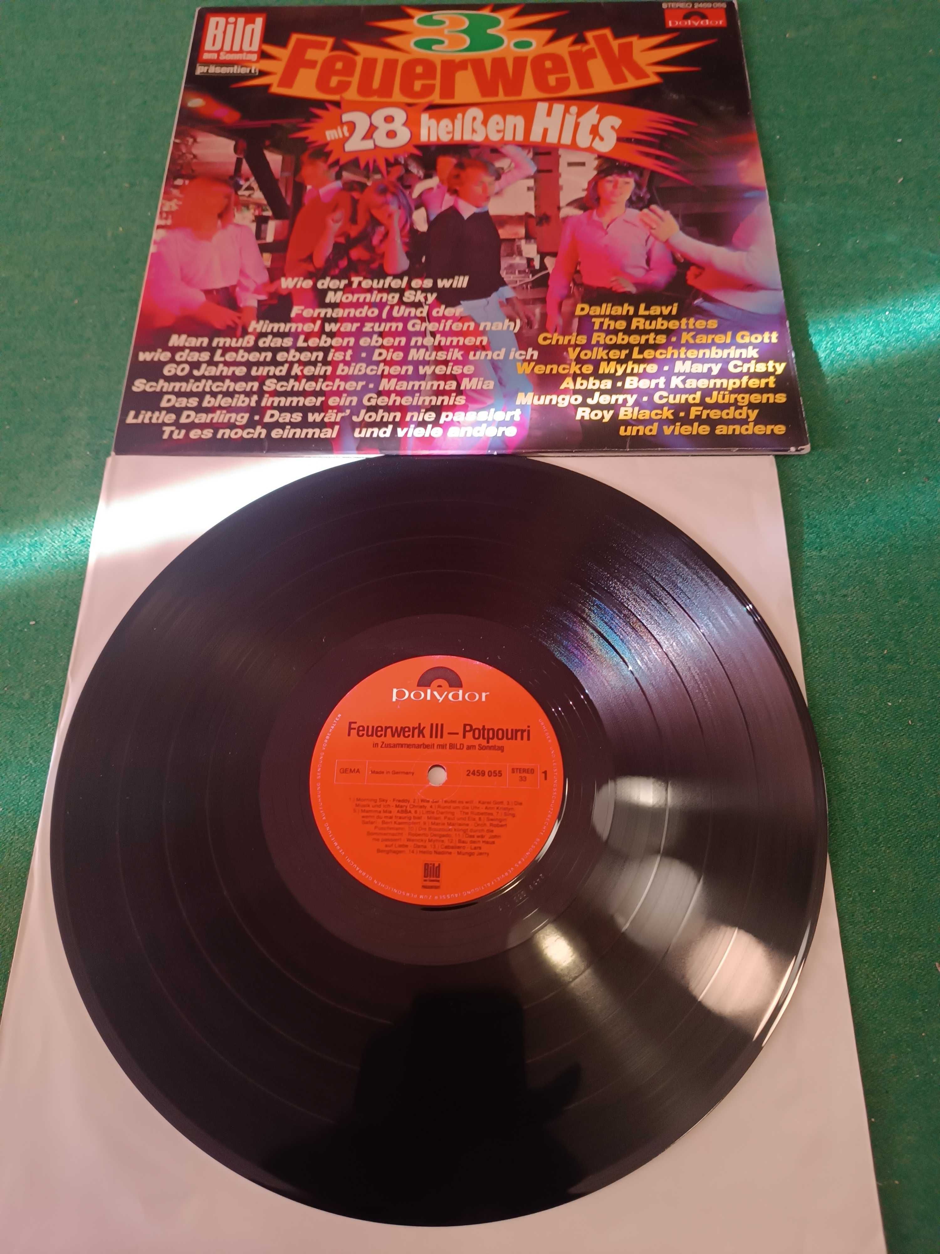 LP - Feuerwerk 3  (Abba, the Rubettes, Mungo Jerry i inni)