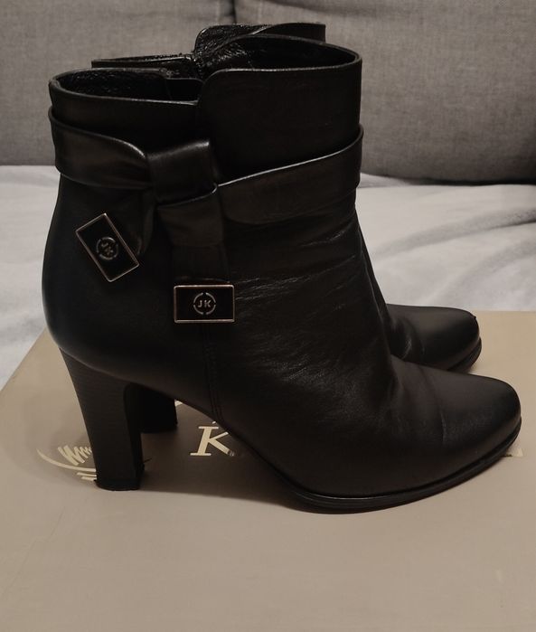 Botki skórzane Kotyl r.36