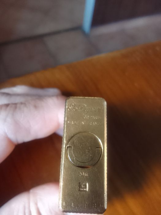 Isqueiro DuPont em ouro em muito bom estado