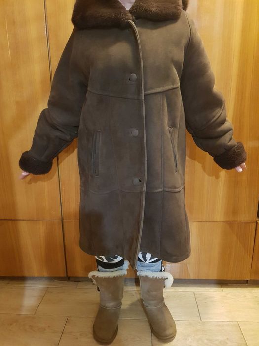 Дубленка женская 48-50р