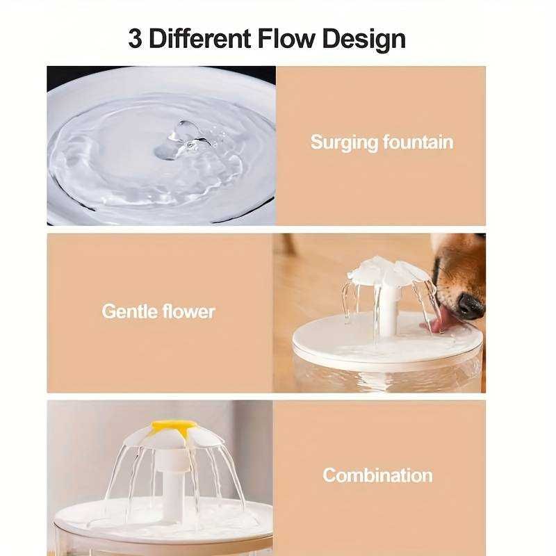 Fonte de agua gatos cão bebedouro com filtro alimentador USB NOVO
