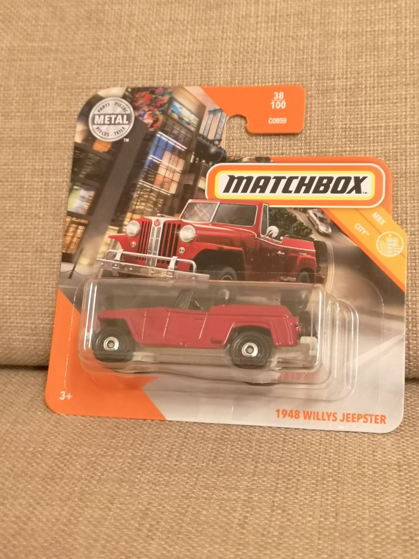 1:64 Jeep Willys Jeepster Matchbox