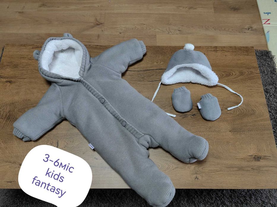Комбінезон 68 kid's fantasy зимовий  конверт плед кокон