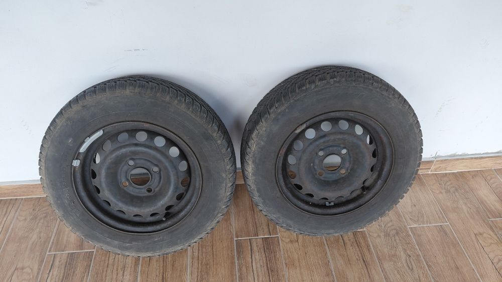 Opony zimowe na felgach stalowych Opel R 13 175/70 2 szt