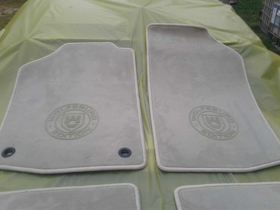 Nowe Dywaniki Jasne VW GOLF 1 I 2 II Mk1 Mk2 Wolfsburg Edition Cabrio