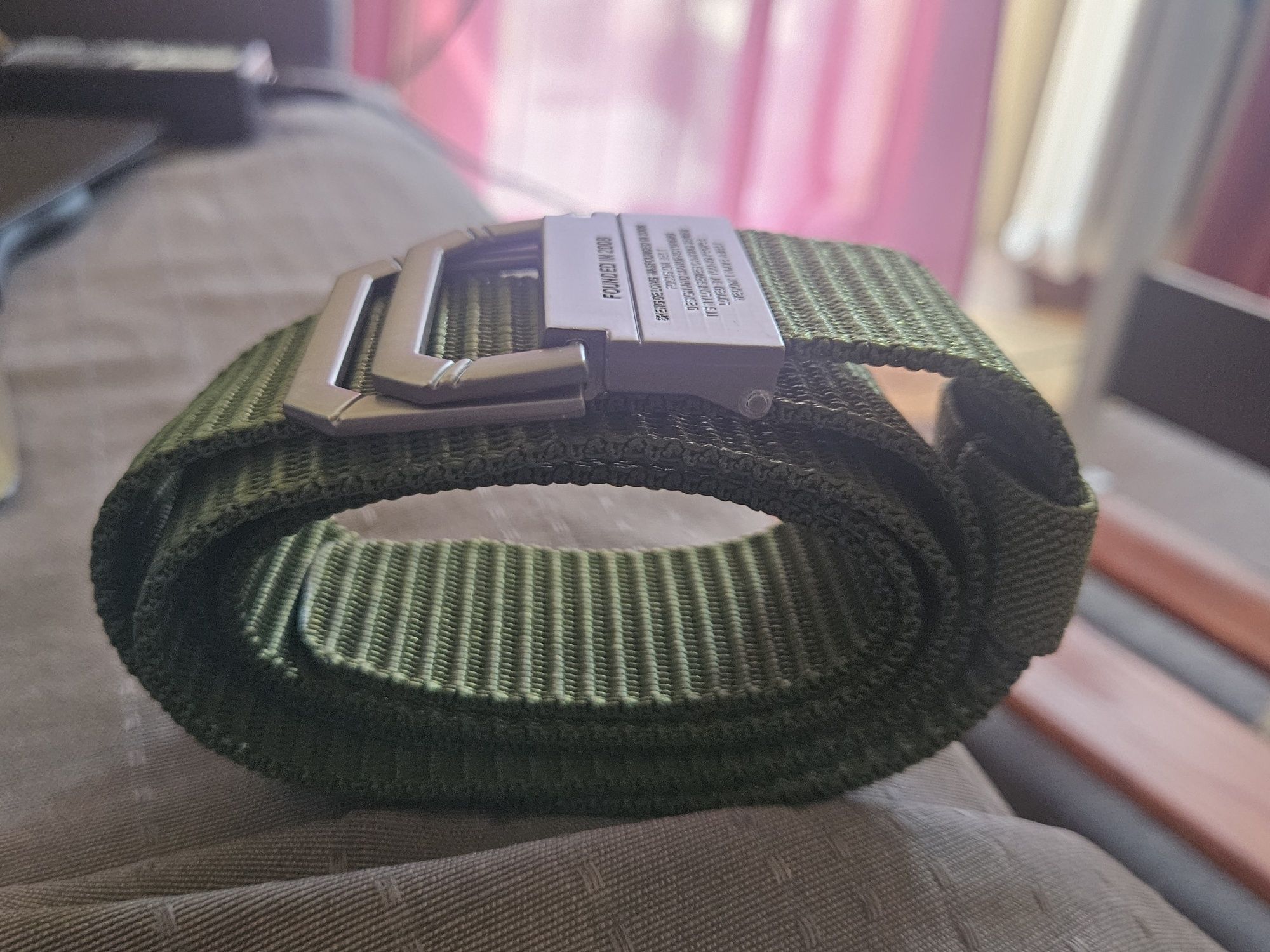 Nowy Pasek militarny w stylu US Army 100 cm