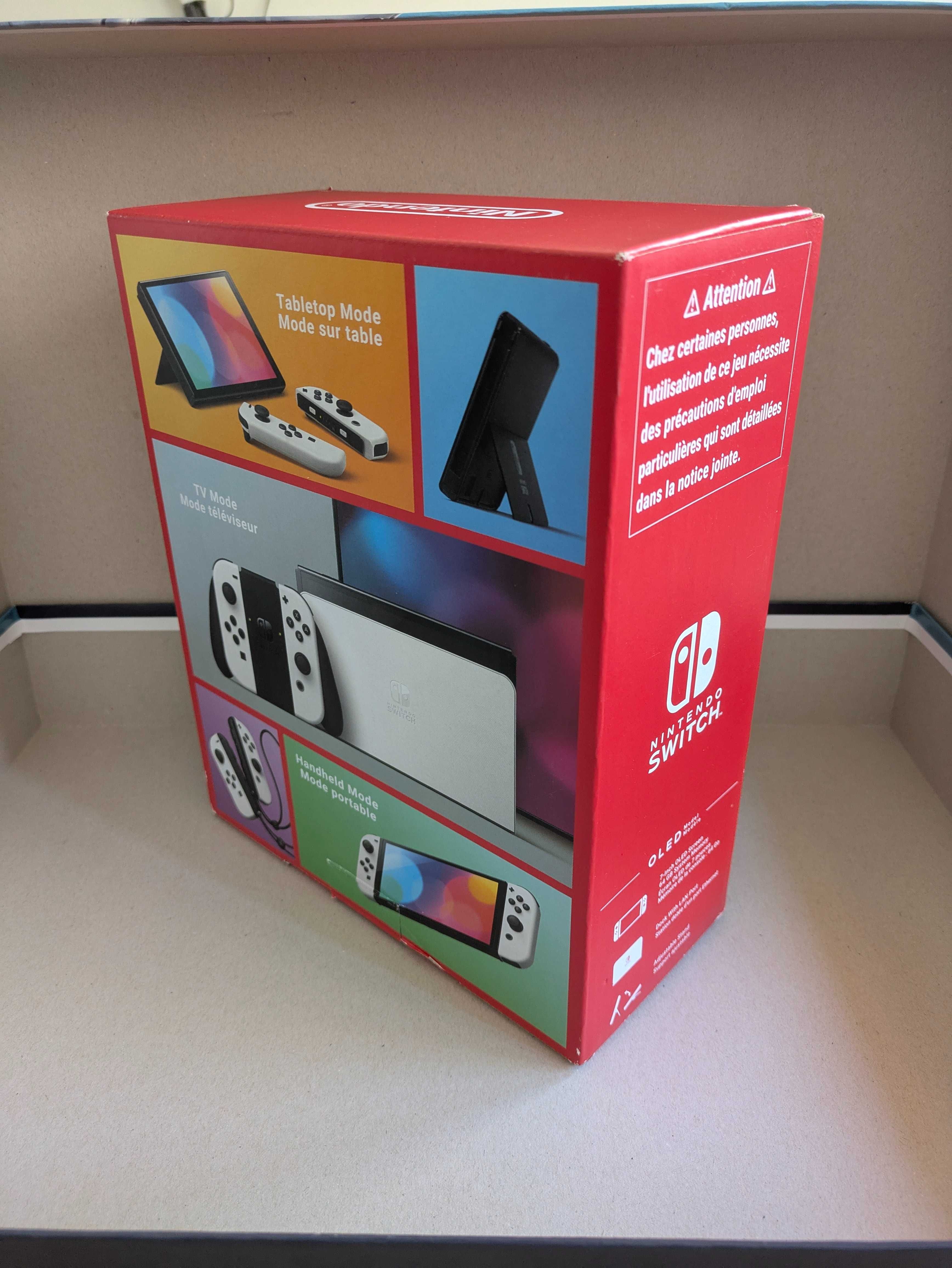 Nintento Switch OLED + Volante e Pedais Turbo CUP FT7012 (pouco usado)