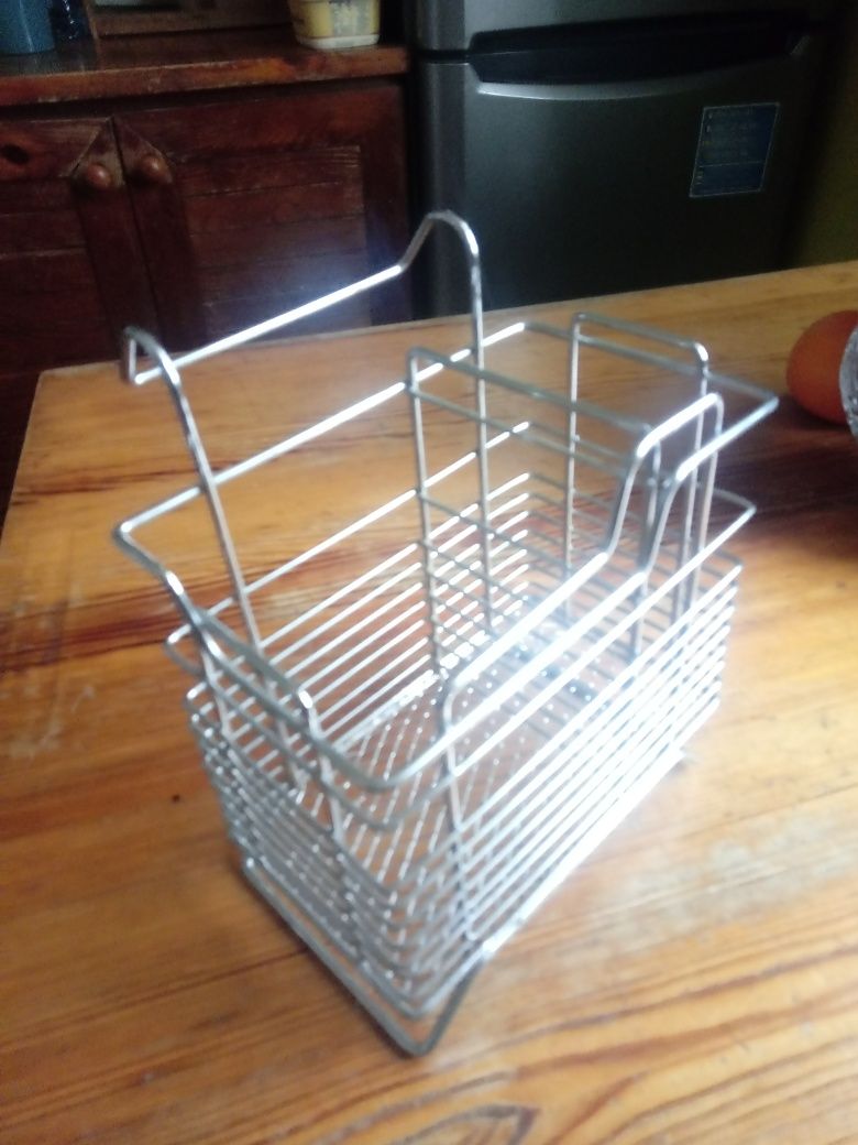 Metalowy pojemnik/ociekacz na sztućce lub pojemnik na kredki,pisaki it