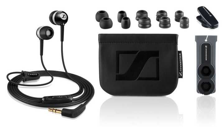 Навушники Sennheiser CX 300-II CX 400-II precision black