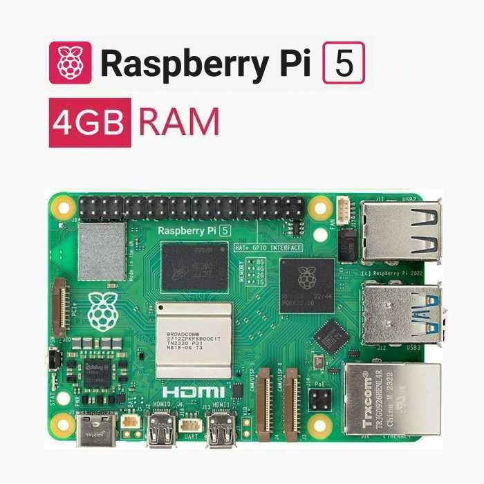 NOVO - Raspberry Pi 5 4GB • Na Caixa • SELADO • Nunca Aberto