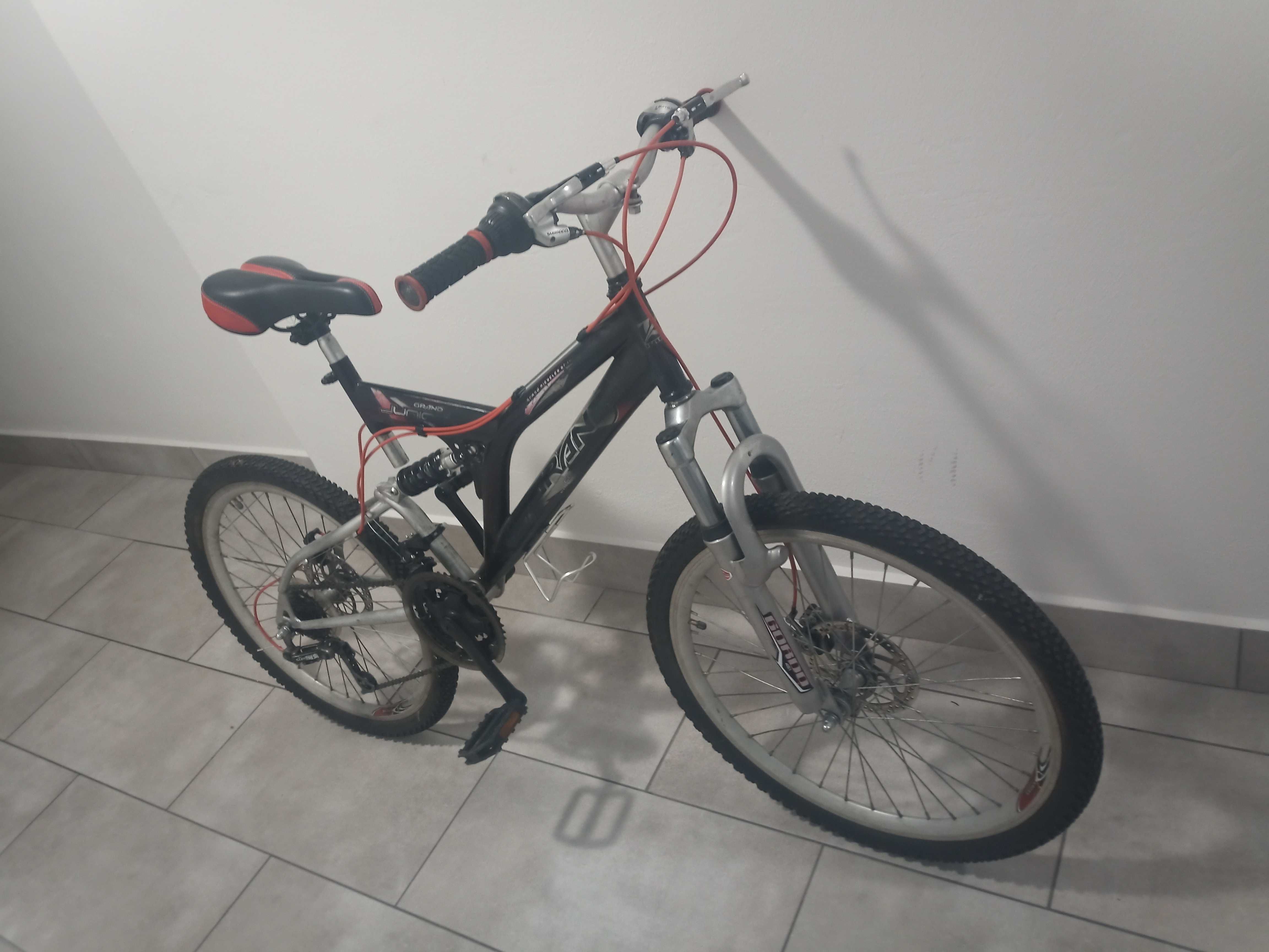 Rower młodzieżowy enduro/zjazdowy 24", używany z gwarancją