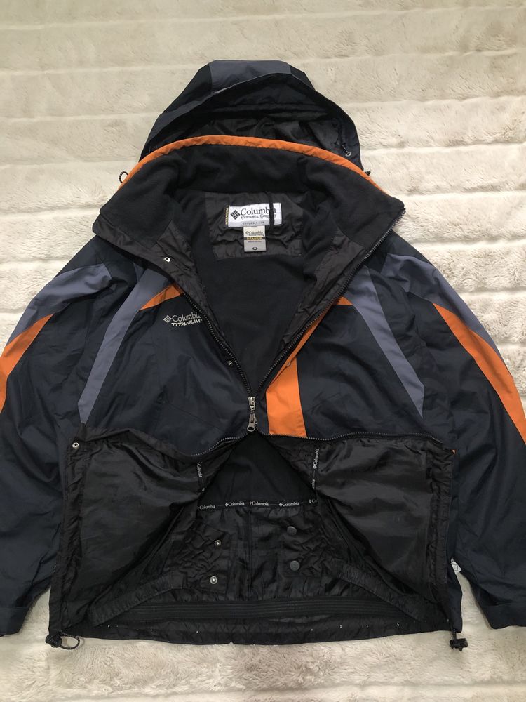 COLUMBIA TITANIUM (M) демисезонная куртка ветровка курточка мужская