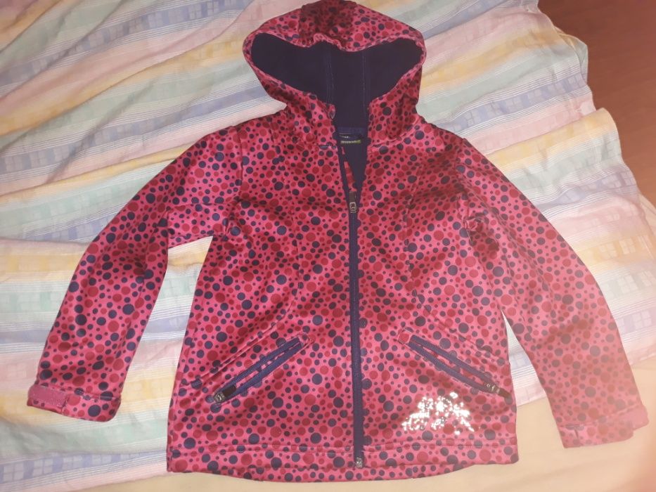 Kurtka granatowa płaszczyk zimowa Nike płaszczyk dziewczęca 122 128