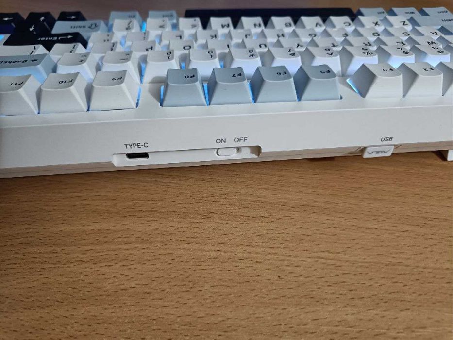 Механічна ігрова 96% full size бездротова клавіатура Aula S98 Pro