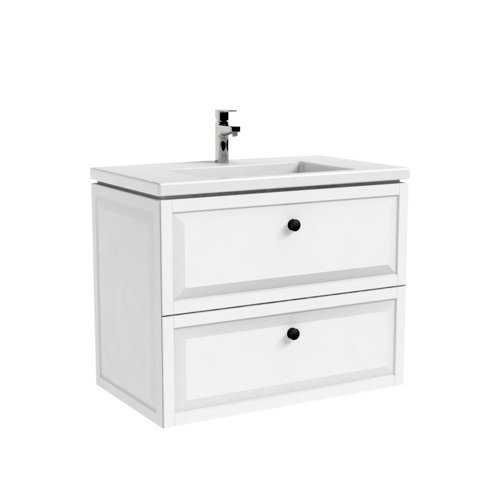 Szafka łazienkowa Oristo Montebianco OR47-SD2S-80-2 biała NOWA 80cm