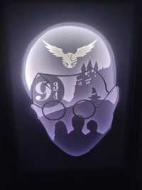 Shadowbox Harry Potter ręcznie robiony
