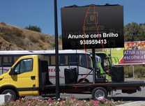 Estrutura de elevação para vídeo  led ate 4m