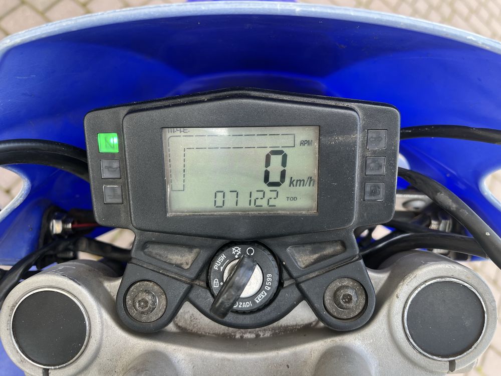 Yamaha DT50R 2007r - wydech LeoVince - cylinder 90cc - DT 50