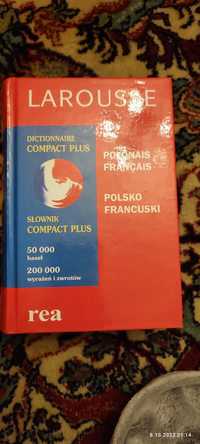 Słownik Larousse polsko francuski słownik