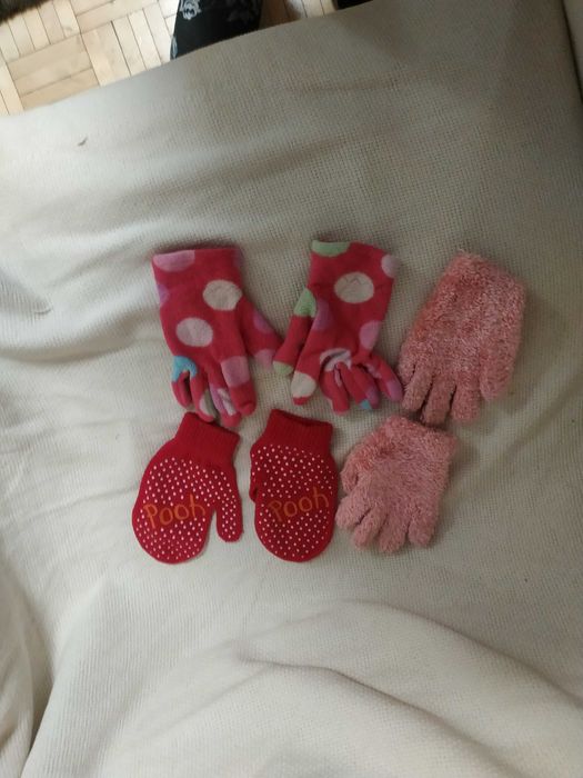 Rękawiczki dla małej dziewczynki