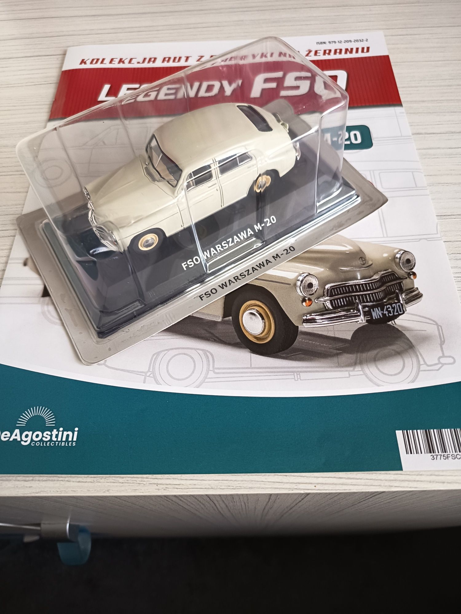 Legendy FSO Warszawa M20 skala 1:43