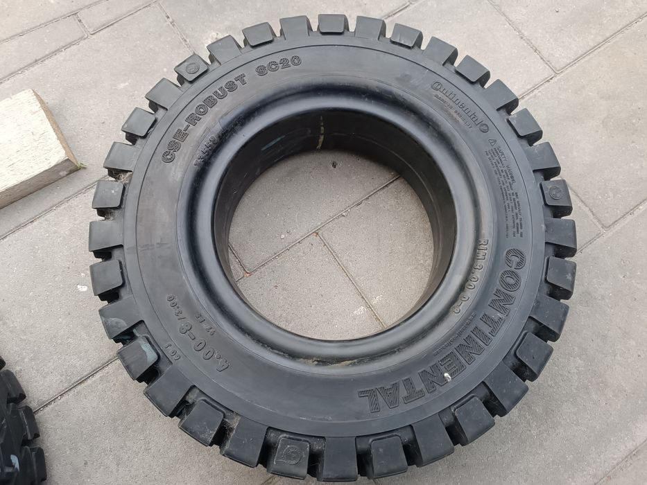 Opony 4.00-8  Continental pełne Quick ,Wózek Widłowy nowe