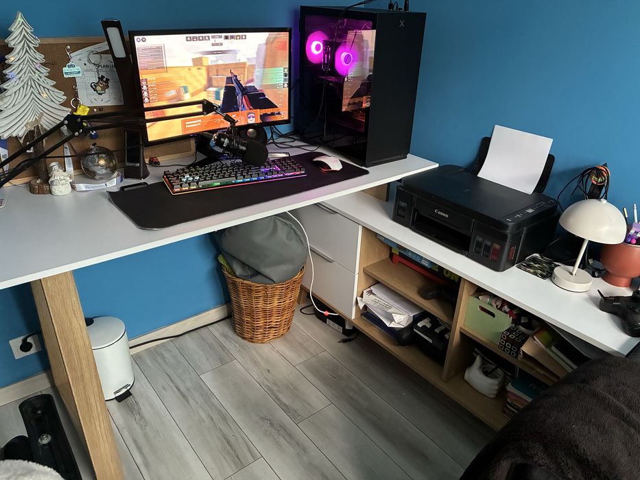 Biurko narozne z kolekcji neptun agata meble 150x150