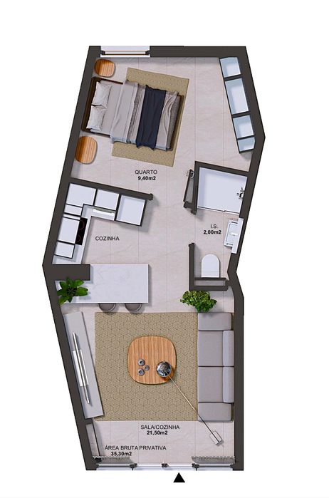 T1 Olivais, Lisboa, Remodelado e Equipado