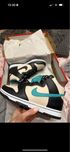 Nike Dunk High hi retro EMB pearl white washed teal black beige39