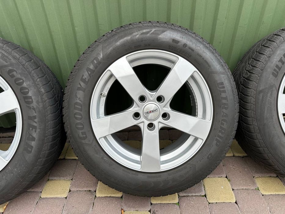 титани/диски R16 Dezent 5*112 VW/Skoda/Audi/Mercedes з шинами (зима)