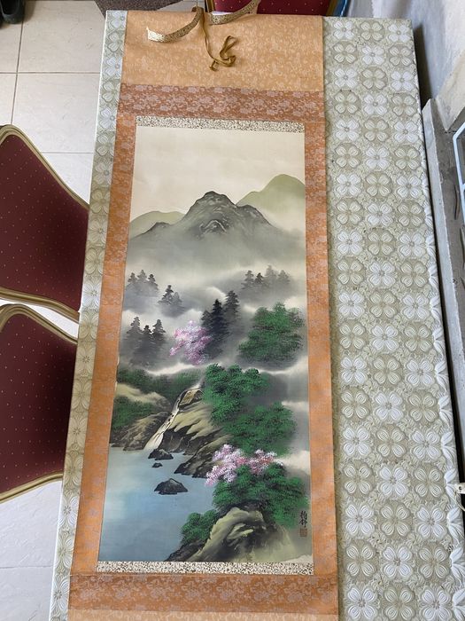 Картины Японские гравюры фукэй-га Япония декор картина пейзаж