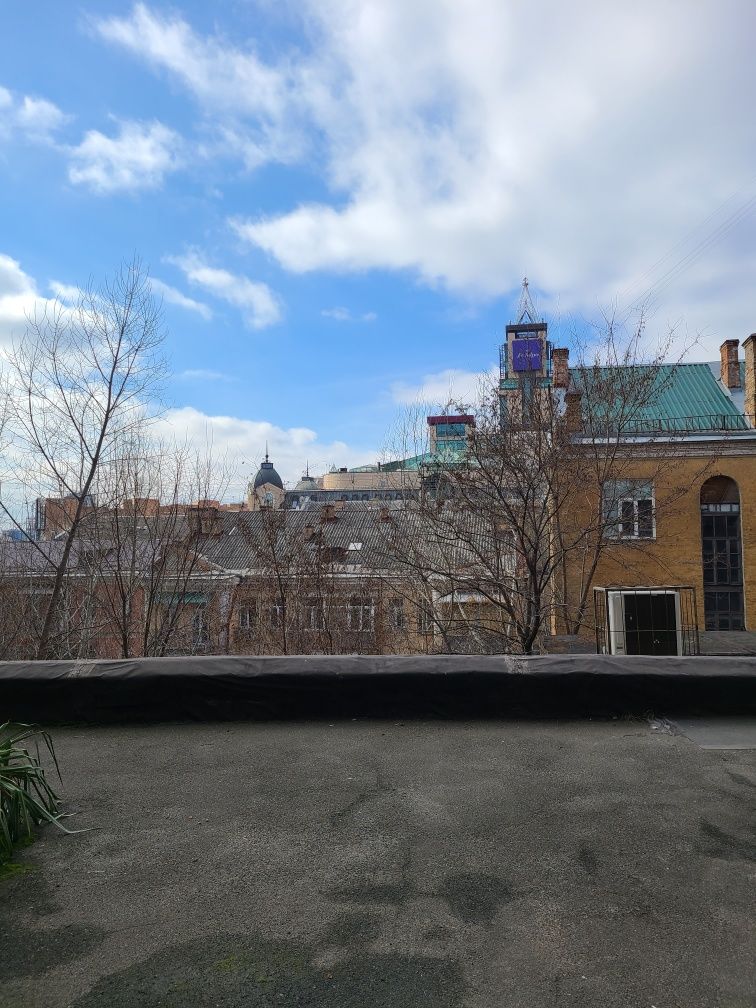ТИХИЙ ЦЕНТР,Бесарабка 1к с терассой, Мастерской,Гараж,ремонт под Вас
