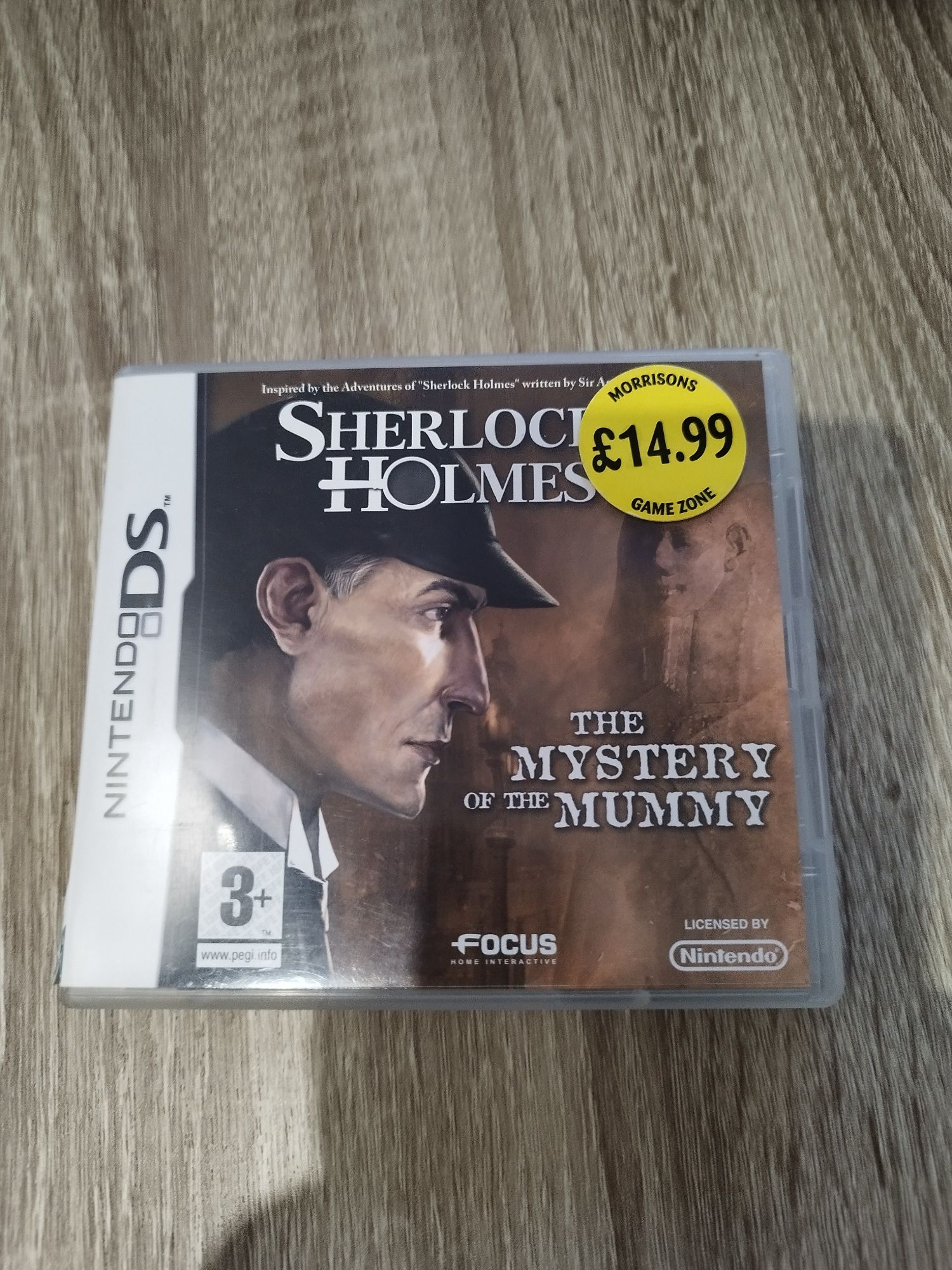 Gra Nintendo DS - Sherlock Holmes the Mystery of the Mummy