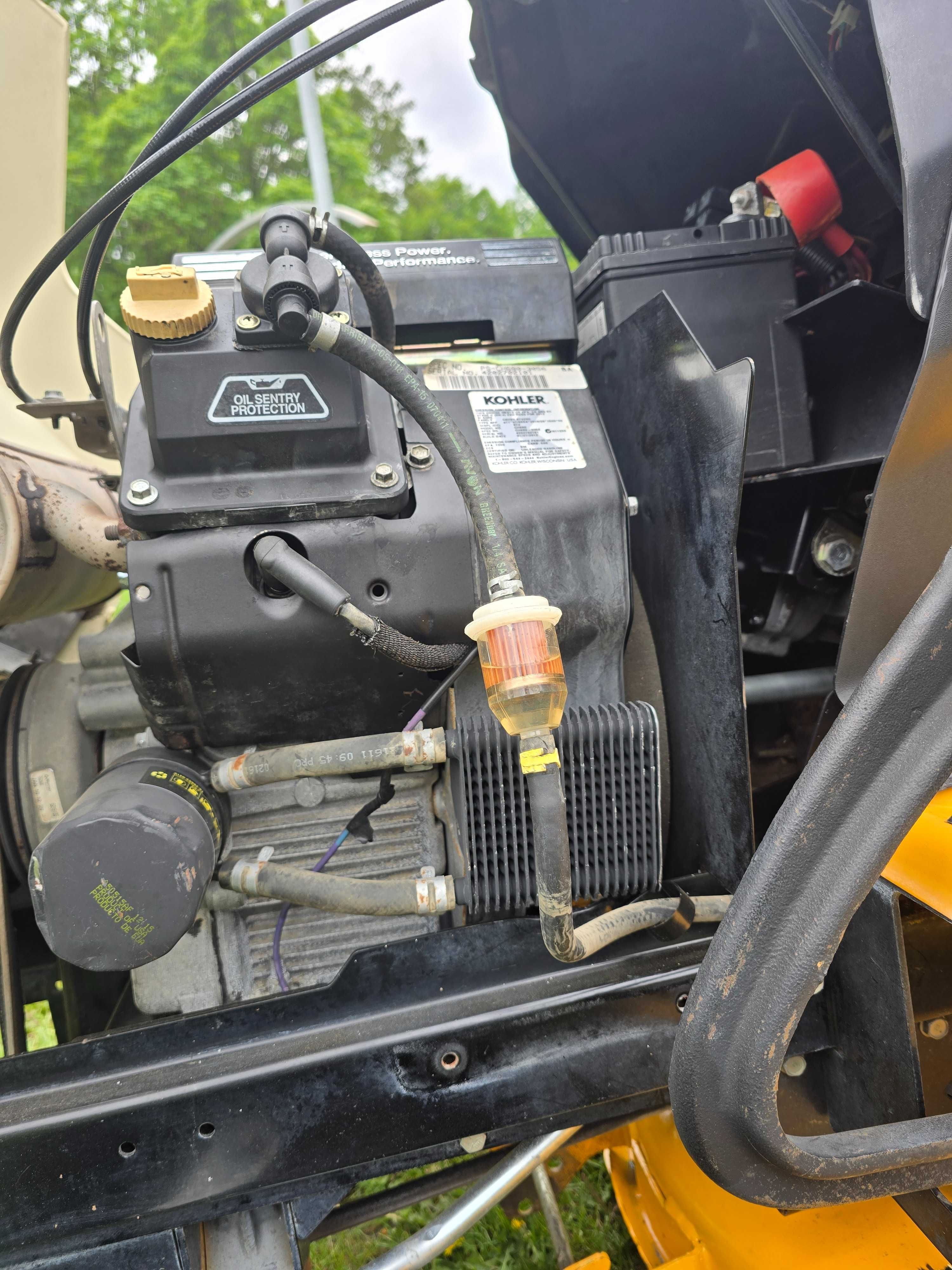 Traktorek Kosiarka Duży Cub Cadet GTX 2100 23Hp Pompa Wspomaganie
