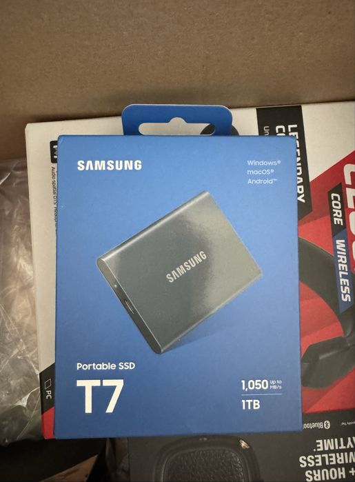 SSD Samsung Portable T7 1TB