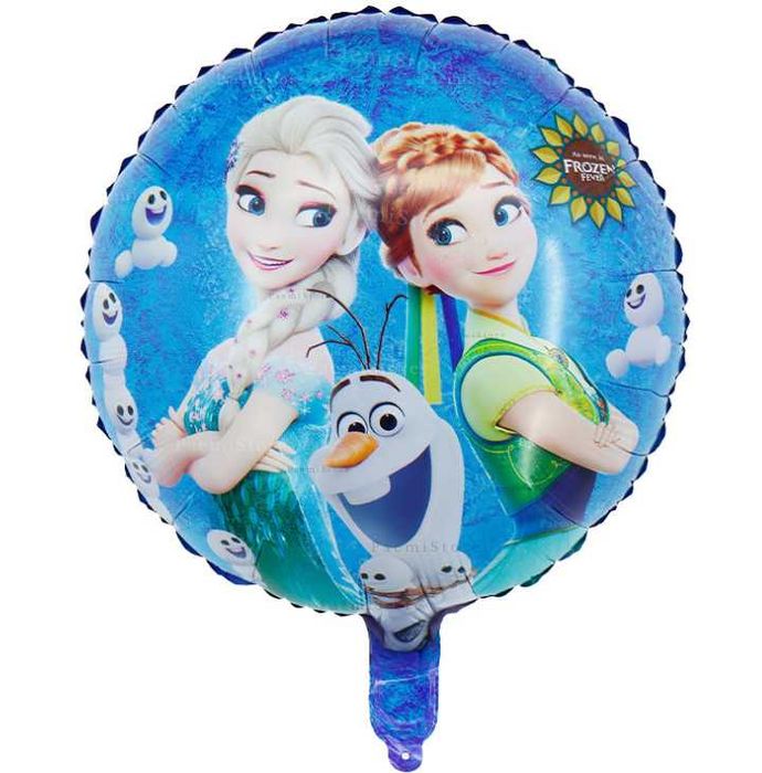 Balony foliowe zestaw urodziny Frozen Kraina Lodu Olaf Anna Elsa Elza