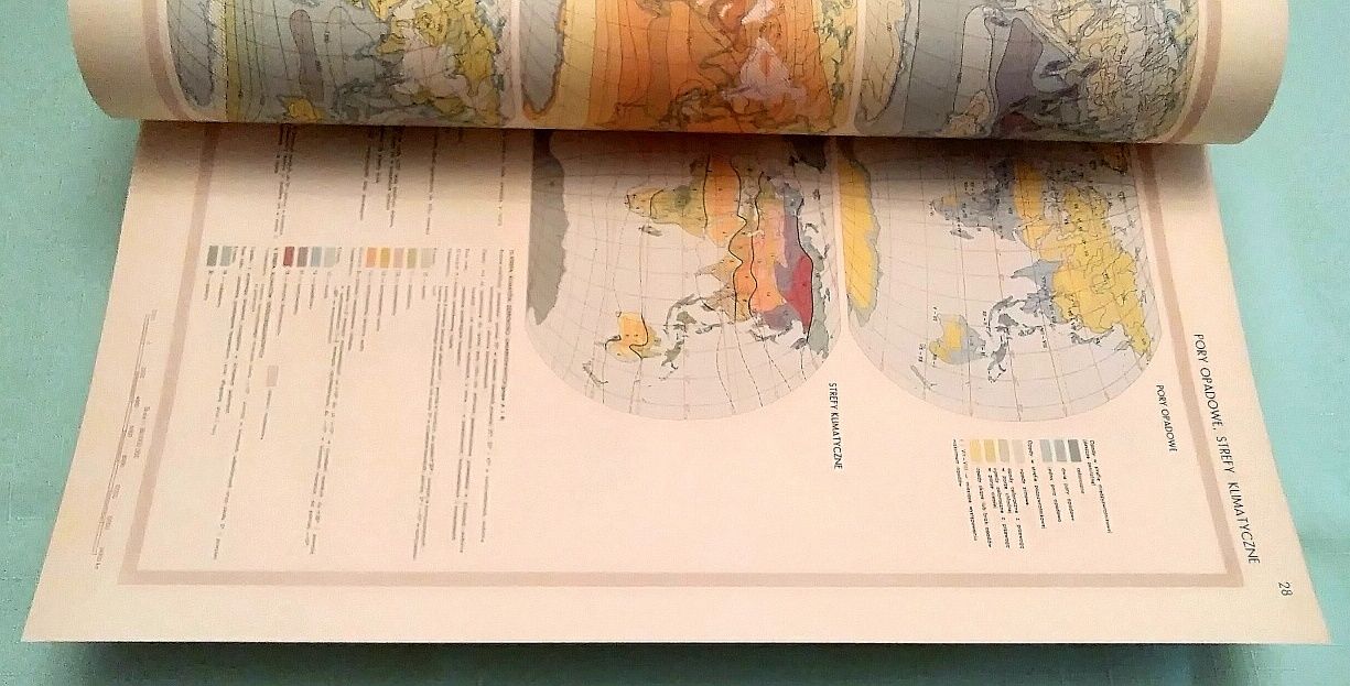 Atlas ŚWIATA-PWN, 1962-STWP,Teodor Naumienko, stan wzorowy.