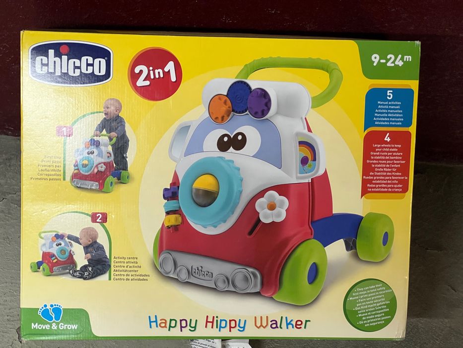 Andarilho Chicco Happy Hippy Walker 2 em 1 (com caixa)