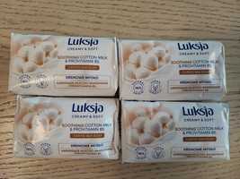 Luksja mydło creamy soft, 4 sztuki, 6 zł, tanio, budżet,