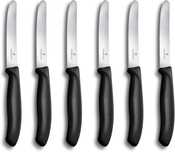 Zestaw 6 noży stołowych ząbkowanych Victorinox