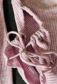 Zara sweterek z wycięciem na boku r. S/M