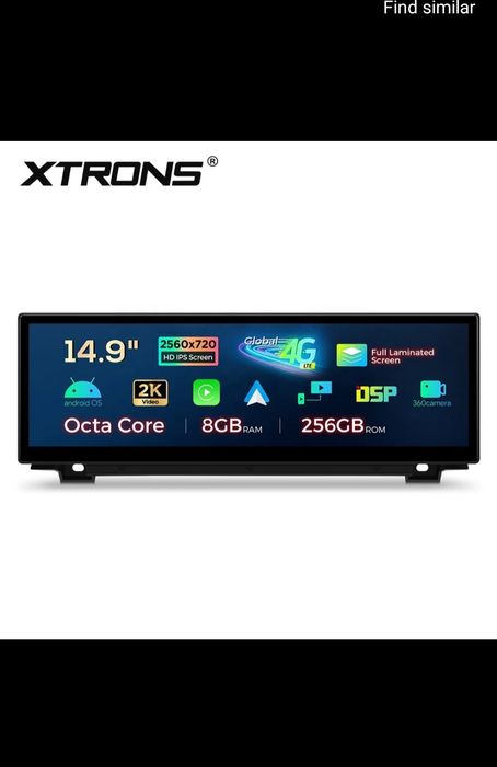 Sprzedam - XTRONS 14.9" Android 14 8 Core 8+256GB Radio do BMW F10 CiC